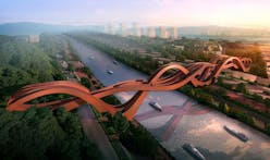 NEXT Architects design a swooping "Mobius strip" bridge for Changsha, China