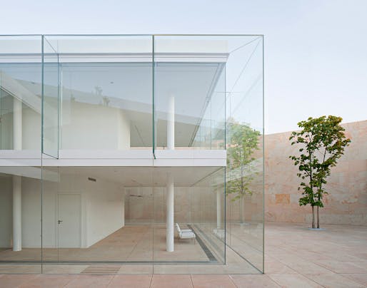 Alberto Campo Baeza, 2013 winner of the Arnold W. Brunner Memorial Prize in Architecture: Offices for Junta Castilla León in Zamora, Spain (Photo: Javier Callejas)