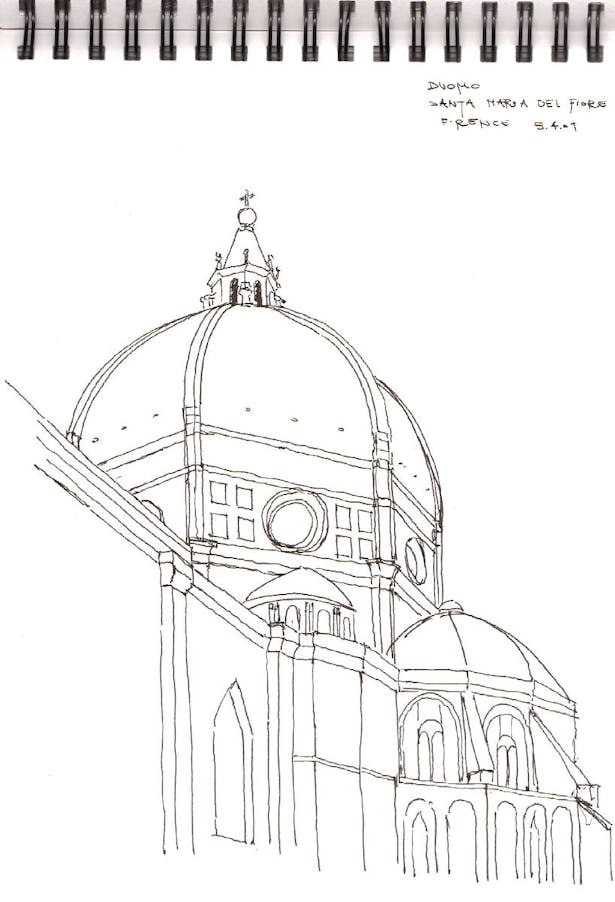 Piazza del Duomo, Santa Maria del Fiore, Filippo Brunelleschi, Firenze