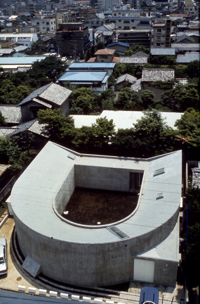 White U (house), 1975—76, Nakano-ku, Tokyo, Japan Photo by Koji Taki