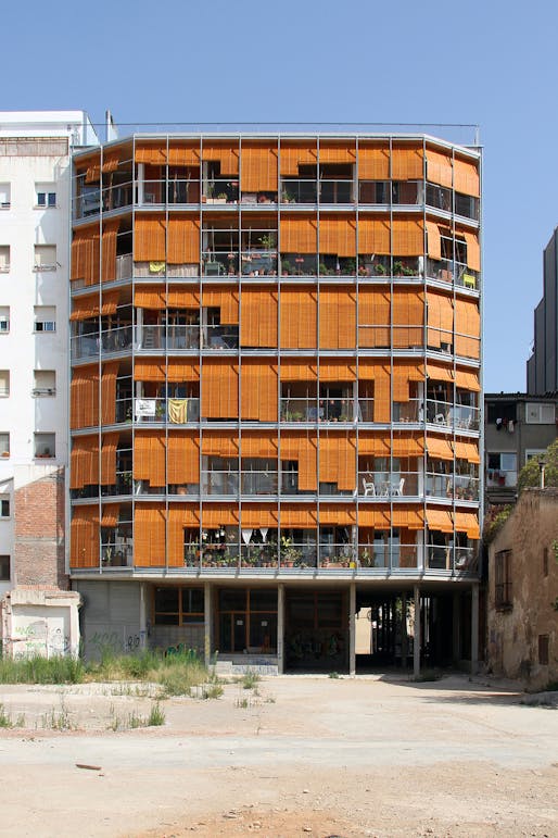 La Borda Cooperative Housing in Barcelona, Spain by Lacol. Image courtesy Lacol.