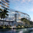 View of The Surf Club from Collins Avenue - Richard Meier & Partners