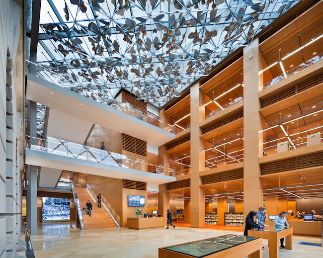 Slover Library; Norfolk, VA by Newman Architects with Tymoff + Moss. Photo © Peter Aaron / Esto