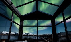 This glass cabin in Iceland lets you sleep under the northern lights 