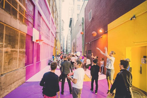More Awesome Now Laneway Activations, Vancouver, BC. Lead Firm: HCMA Architecture + Design. Photo: Kim Bellavance.