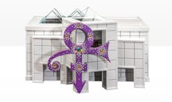 Prince's ashes interred in a scale model of Paisley Park