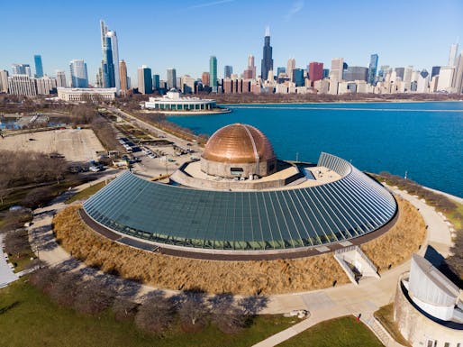 Adler Planetarium by Hutchinson Design Group and Wight & Company. Photo: Troop Contracting