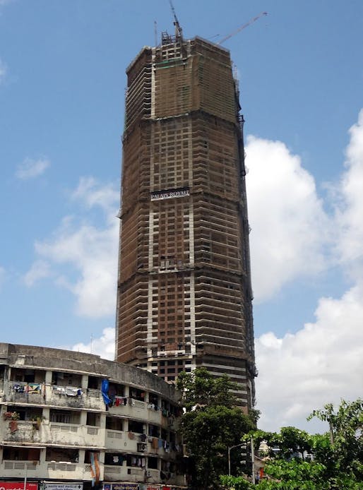 Did the Palais Royale developers build 13 floors too many? The company, Shree Ram Urban Infrastructure Limited, claims it had proper permits, but the Bombay high court thinks otherwise. A final decision is still pending. (Photo: Rishabh Tatiraju; Image via Wikipedia)