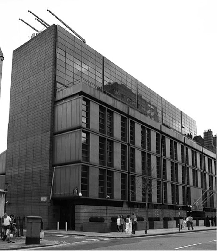 Arne Jacobsen's Danish Embassy, London, 1977