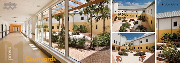  Providenciales Internal courtyards