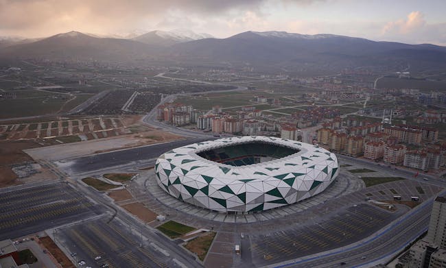 Stadium in Konya,Turkey by Bahadır Kul Architects; Photo: Ket Kolektif