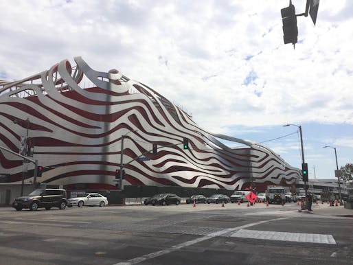 "It's like the old museum crushed down a Redbull and vodka and put on some cool club clothes," writes LA Times columnist, Carolina A. Miranda. (Image via la.curbed.com