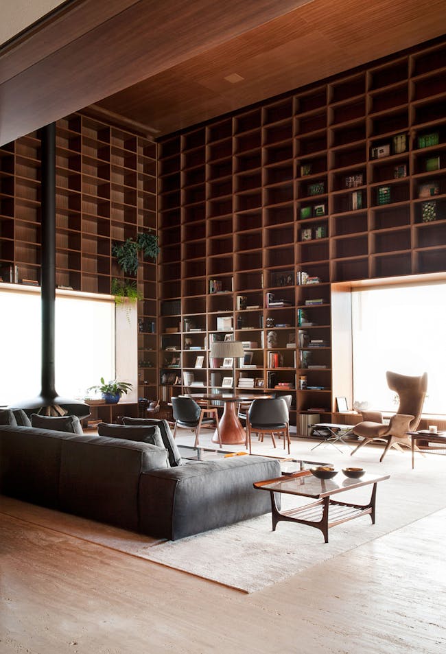 Finalist in the category 'Interiors - Residential:' SPenthouse in São Paulo, Brazil by Studio MK27