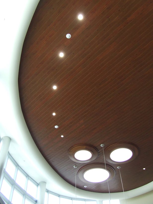 Interior 1 - Outpatient Lobby - Soffit + Skylights