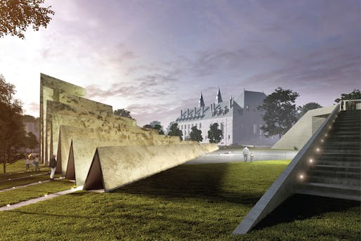 ABSTRAKT Studio Architecture's winning design for the National Memorial to Victims of Communism.