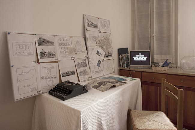 'House Housing: An Untimely History of Architecture and Real Estate in Nineteen Episodes' exhibition, via house-housing.com.