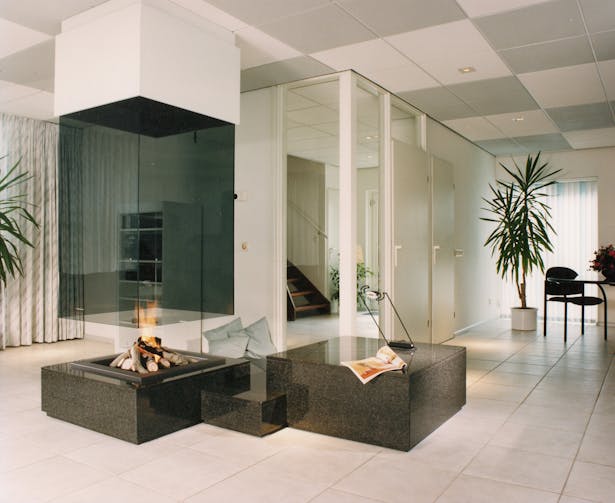 Bloch Design contemporary fireplace