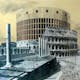 Superstudio, “The Continuous Monument (Grand Hotel Colosseo, first version),” 1969/Courtesy Fondazione Maxxi via the New York Times