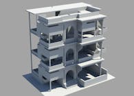 Game asset creation - Architecture, house, karachi