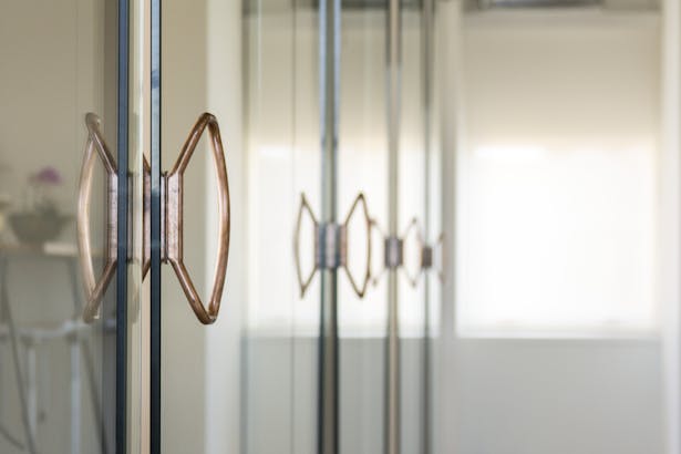 3d Printed door handles with electroplated copper