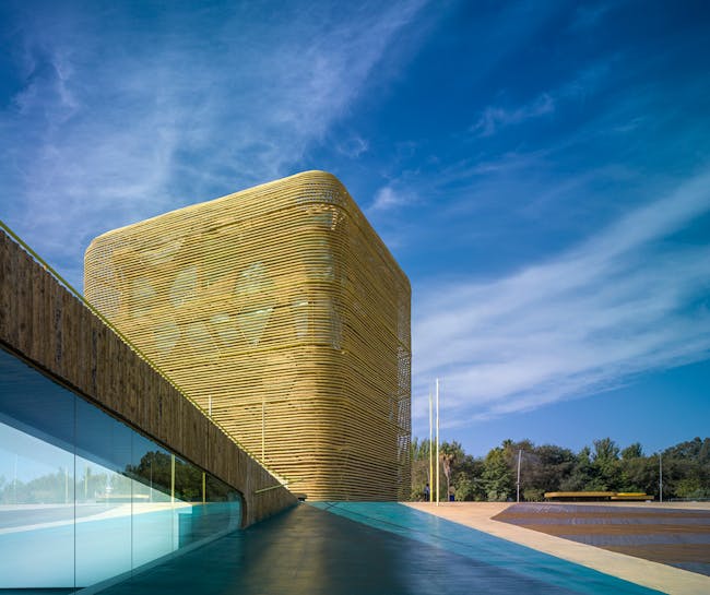 Finalist in the category 'Architecture - Commercial and institutional buildings over 1,000 square meters:' Vegas Altas Congress Center and Auditorium in Villanueva de la Serena, Spain by Pancorbo Arquitectos
