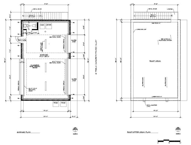 Floor Plan & Roof Deck
