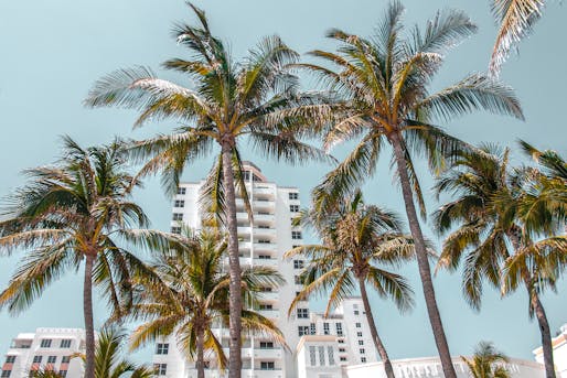 Miami Beach will host Design Miami/ and Art Basel Miami Beach this December. Photo: Kian Lem/Unsplash. 