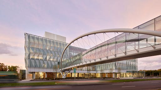 The Phil and Penny Knight Campus for Accelerating Scientific Impact at University of Oregon. Photo: Bruce Damonte.