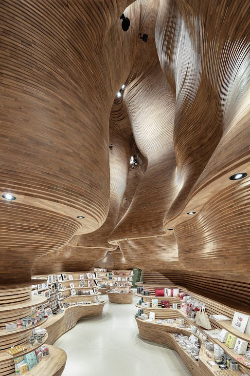 Gift Shops of National Museum of Qatar in Doha, Qatar by Koichi Takada Architects © Tom Ferguson, Oscar Rialubin and Koichi Takada Architects