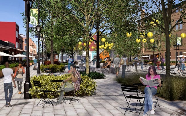 Baskervill plans for 17th Street Market - Richmond, VA