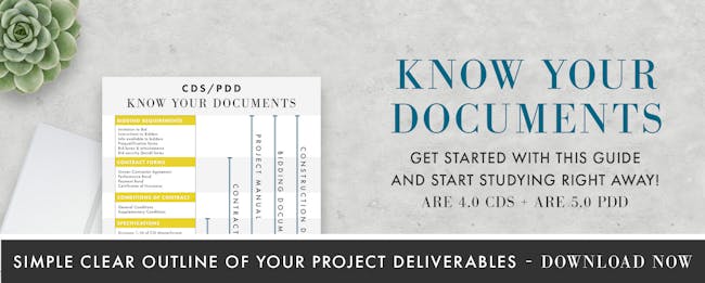Know Your Documents - Simple clear outline for all your deliverables.