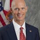 Gov. Rick Scott is an open skeptic of climate change. Credit: Wikipedia