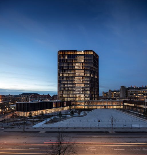 Higher Education & Research - Completed Buildings Winner: C.F. Møller Architects, Maersk Tower, Copenhagen, Denmark.