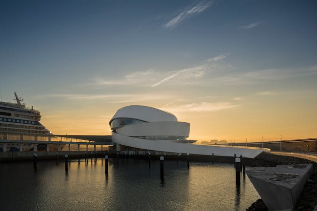 Finalist in the category 'Architecture - Commercial and institutional buildings over 1,000 square meters:' Porto Cruise Terminal in Port of Leixões, Portugal by Luís Pedro Silva, Arquitecto