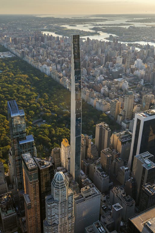 111 W. 57th Street in New York by SHoP Architects. Image: © David Sundberg/ESTO