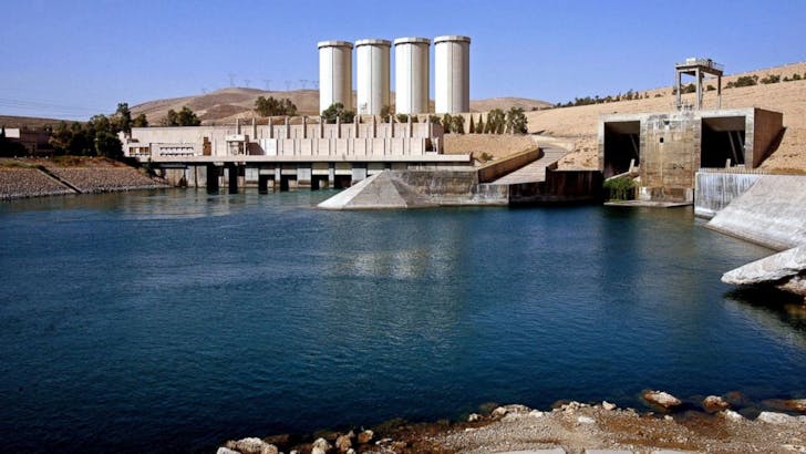 The Mosul Dam in Iraq has been at the center of the recent US intervention against the Islamic State. Credit: Khalid Mohammed / AP news