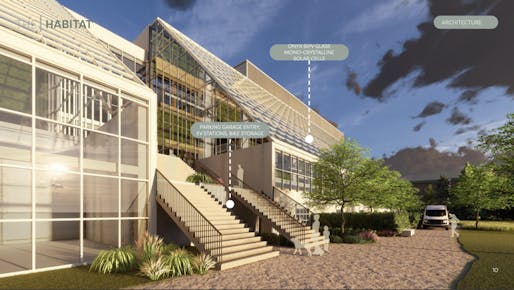 Office Building Division 1st Place winner from Wentworth Institute of Technology. Image courtesy U.S. Department of Energy
