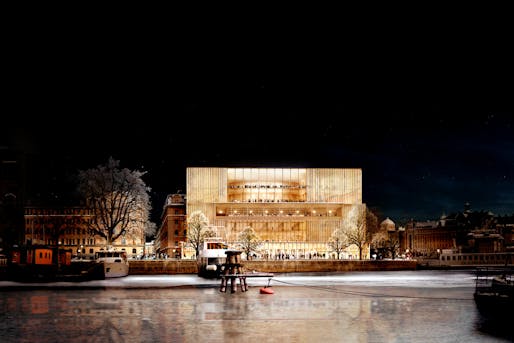 David Chipperfield's winning design for the Nobel Center in Stockholm © David Chipperfield Architects