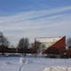 Aalto University, and another rare blue sky