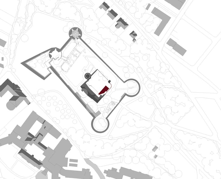 Sparrenburg site plan
