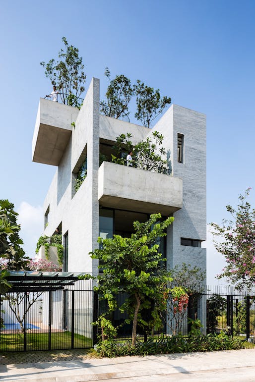 Binh House by Vo Trong Nghia Architects. Category: House
