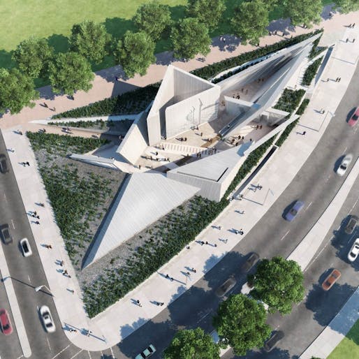 Winning design for Canadian National Holocaust Monument in Ottawa by Team Lord of Toronto. Image courtesy of the Office of the Minister of Canadian Heritage and Official Languages.