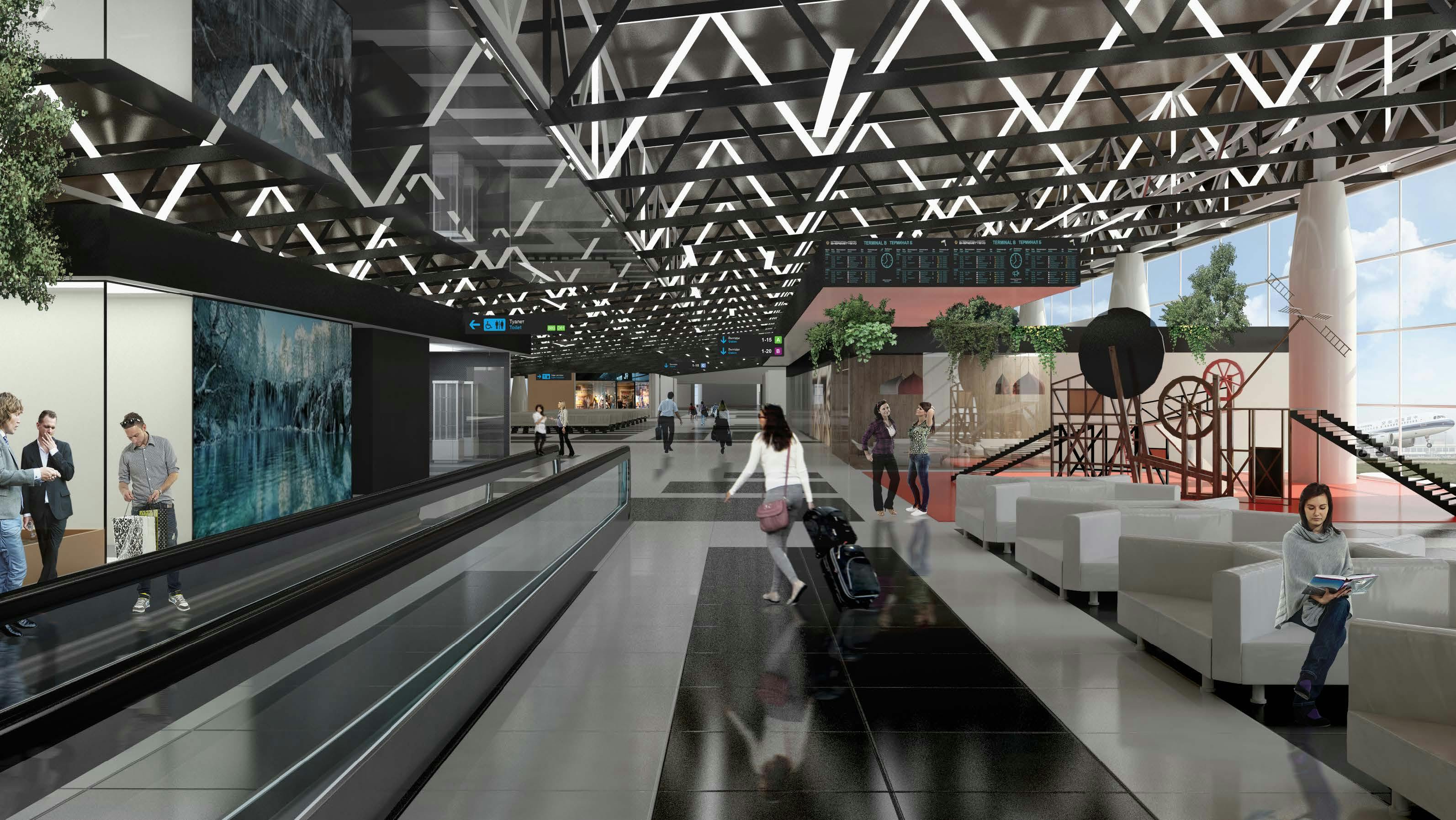 Rmjm Appointed As Interior Designer For New Terminal B At