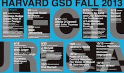 Get Lectured: Harvard GSD Fall '13