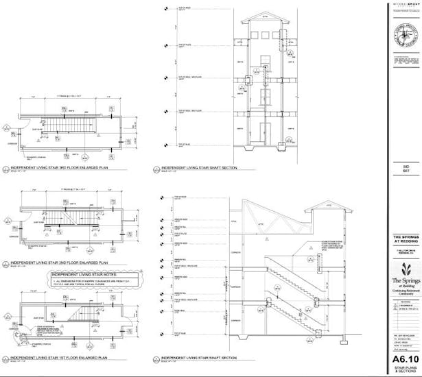 Stair Plans & Sections