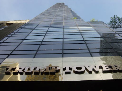 One of Swanke Hayden Connell's key projects was the 1983 Trump Tower on Fifth Avenue in Manhattan. Photo: Kowloonese via Wikipedia