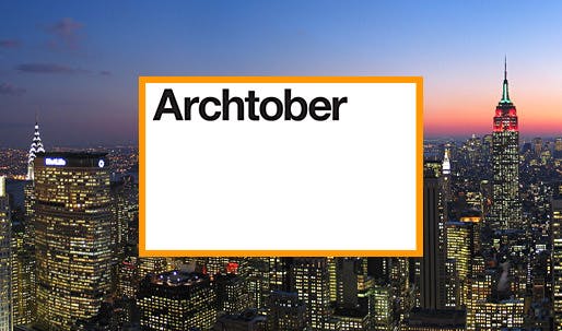 New York City's month-long design festival: Archtober