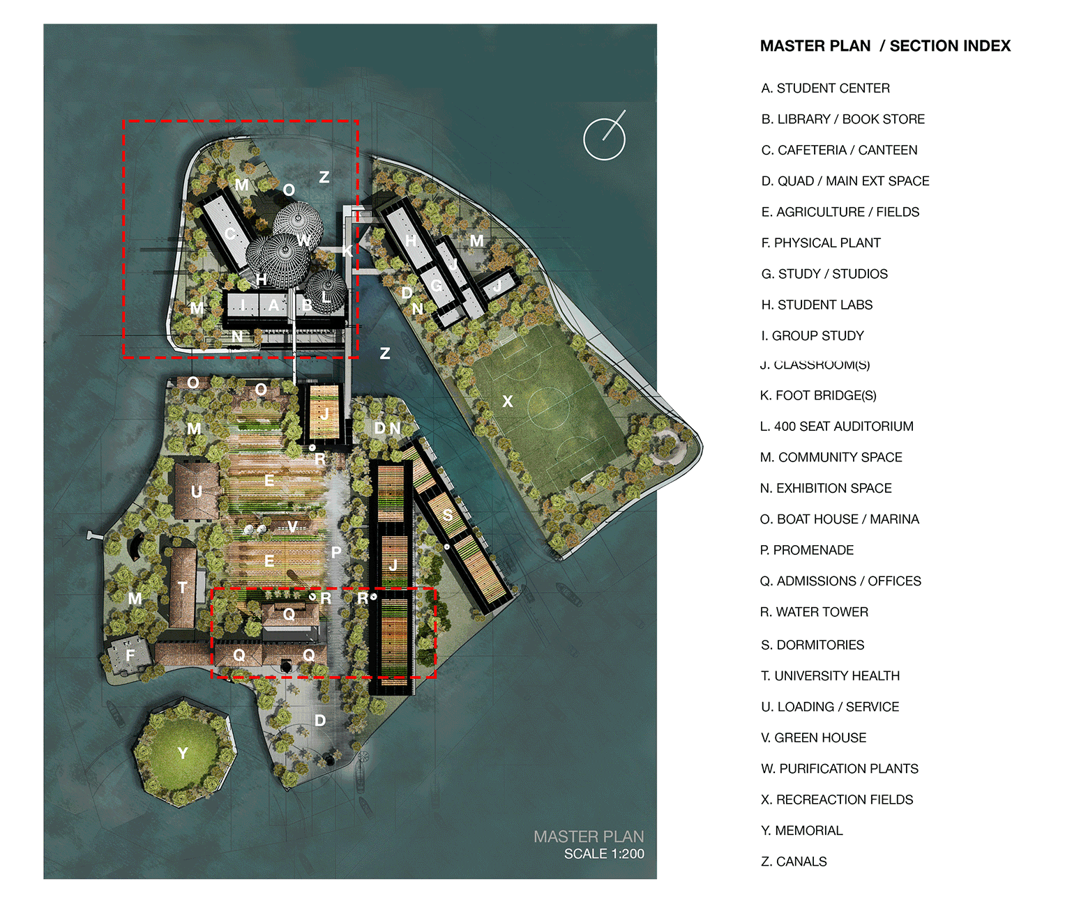 Master Plan - University Island Poveglia YAC