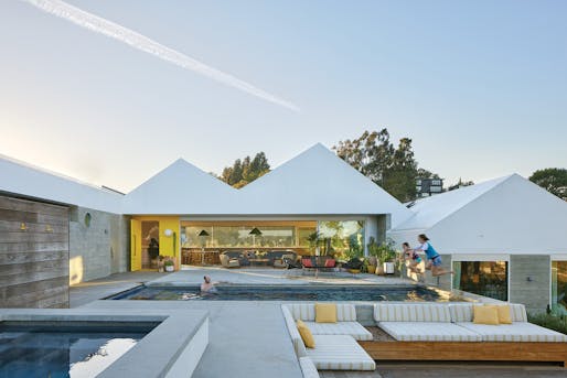 Merit Award: House Stepping Down A Hill in Los Angeles, CA by Bestor Architecture. Photographer: Bruce Damonte.