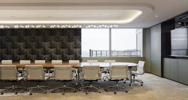 VMS Investment Group Headquarters, Hong Kong, by Aedas Interiors - Conference Room